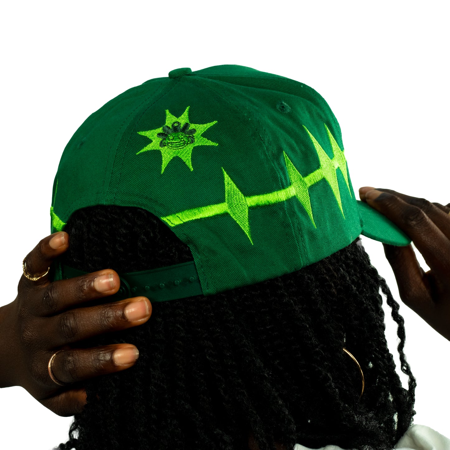 Moss Green Star Cap
