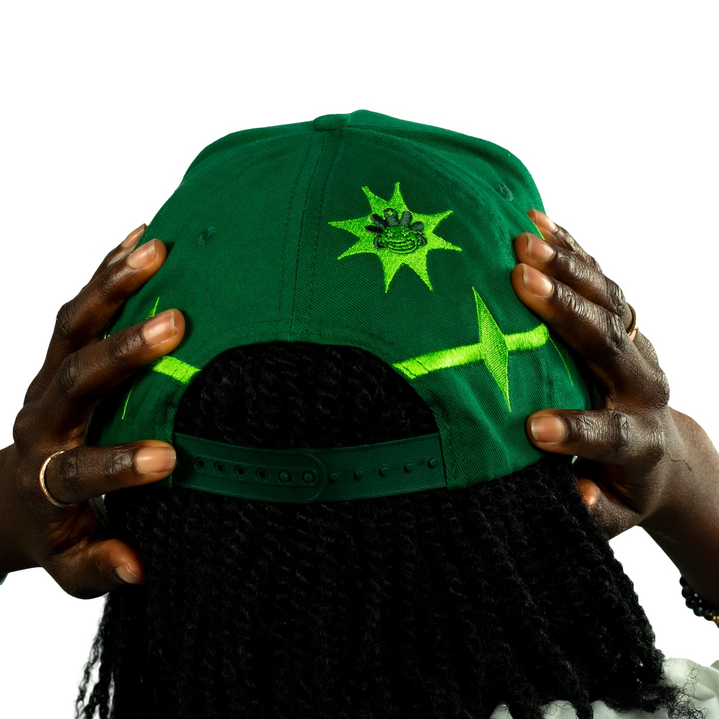 Moss Green Star Cap