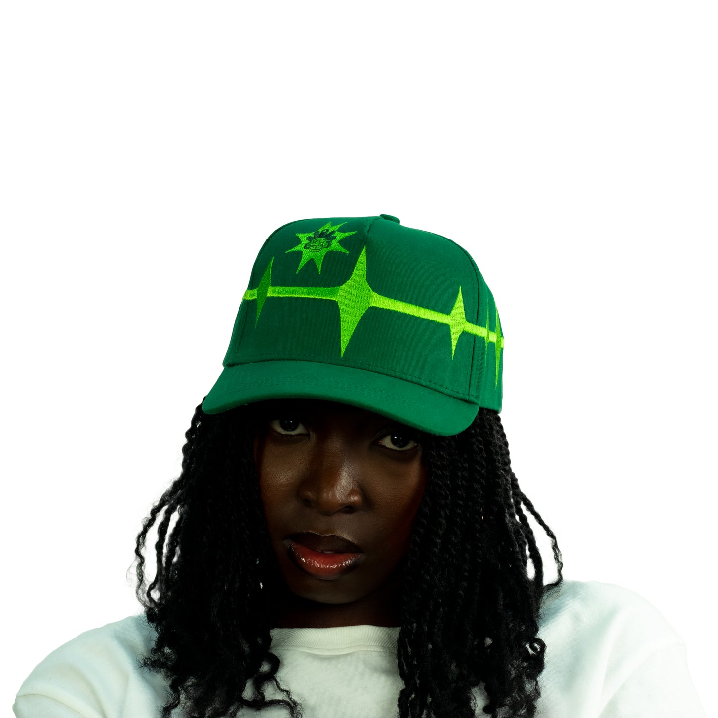 Moss Green Star Cap