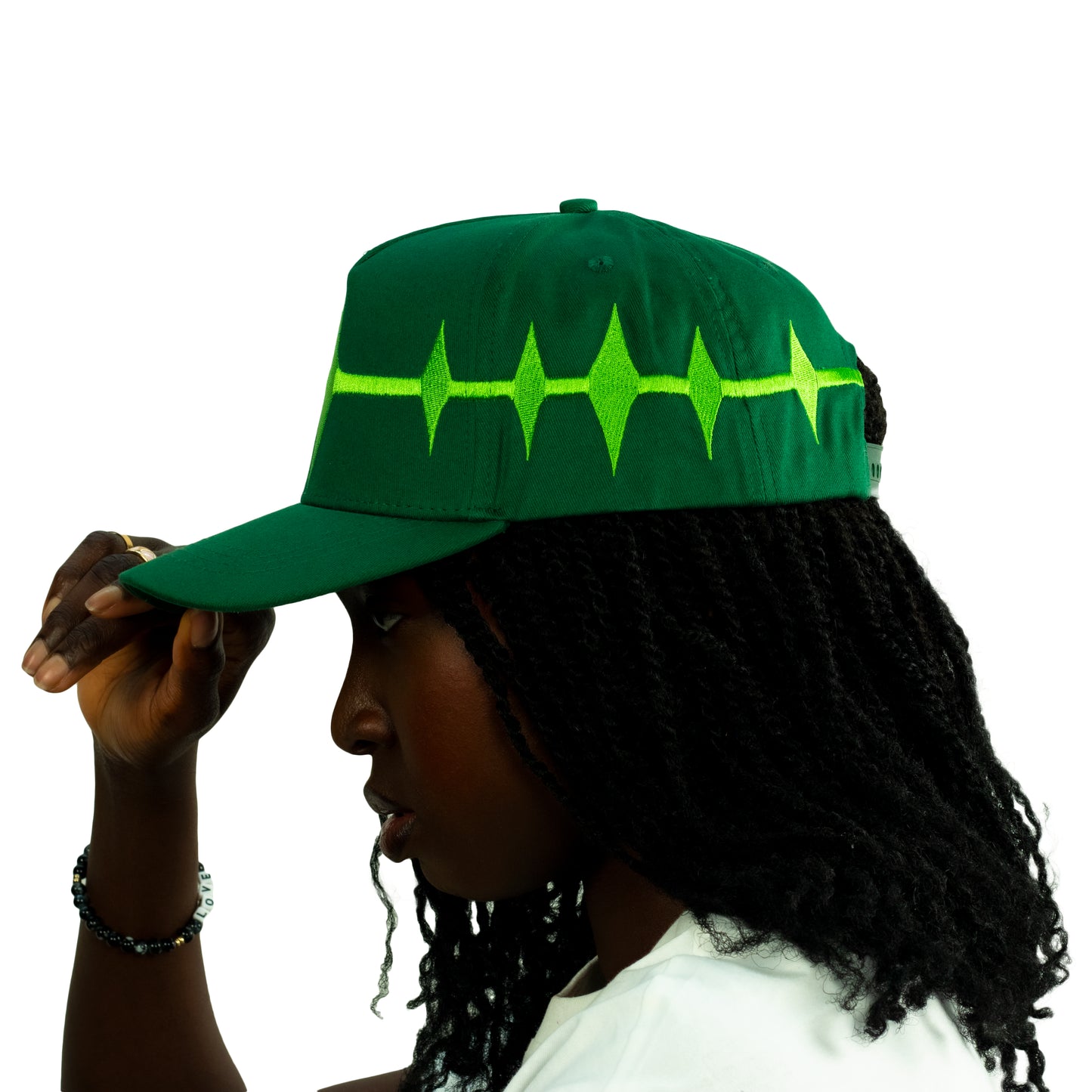 Moss Green Star Cap